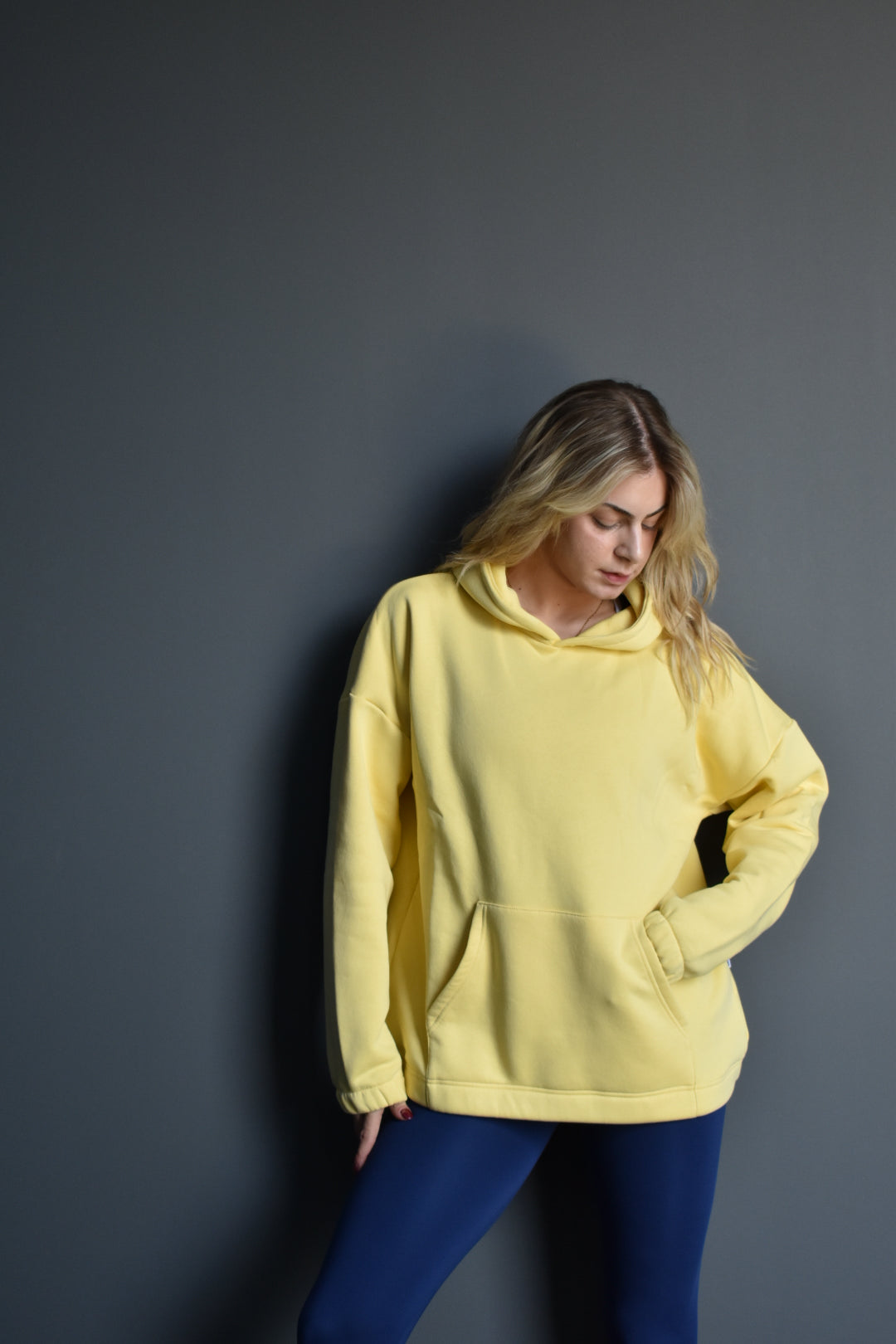 Hoodie yellow corn