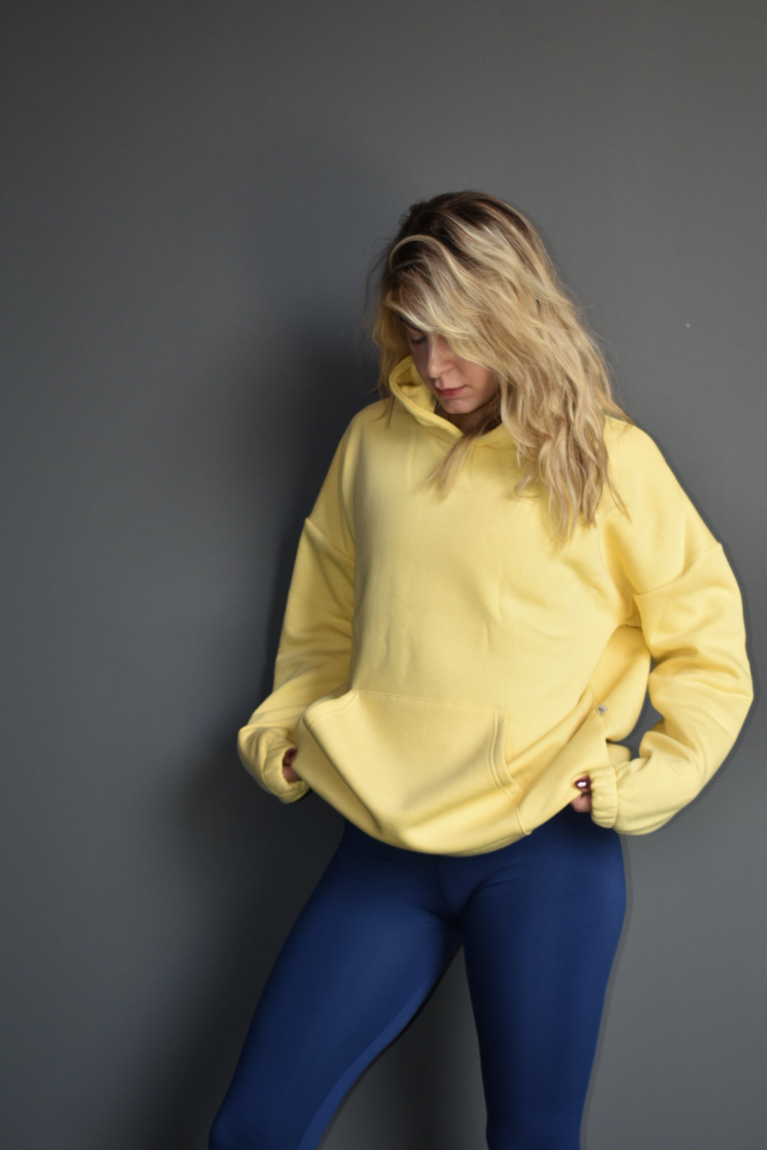 Hoodie yellow corn