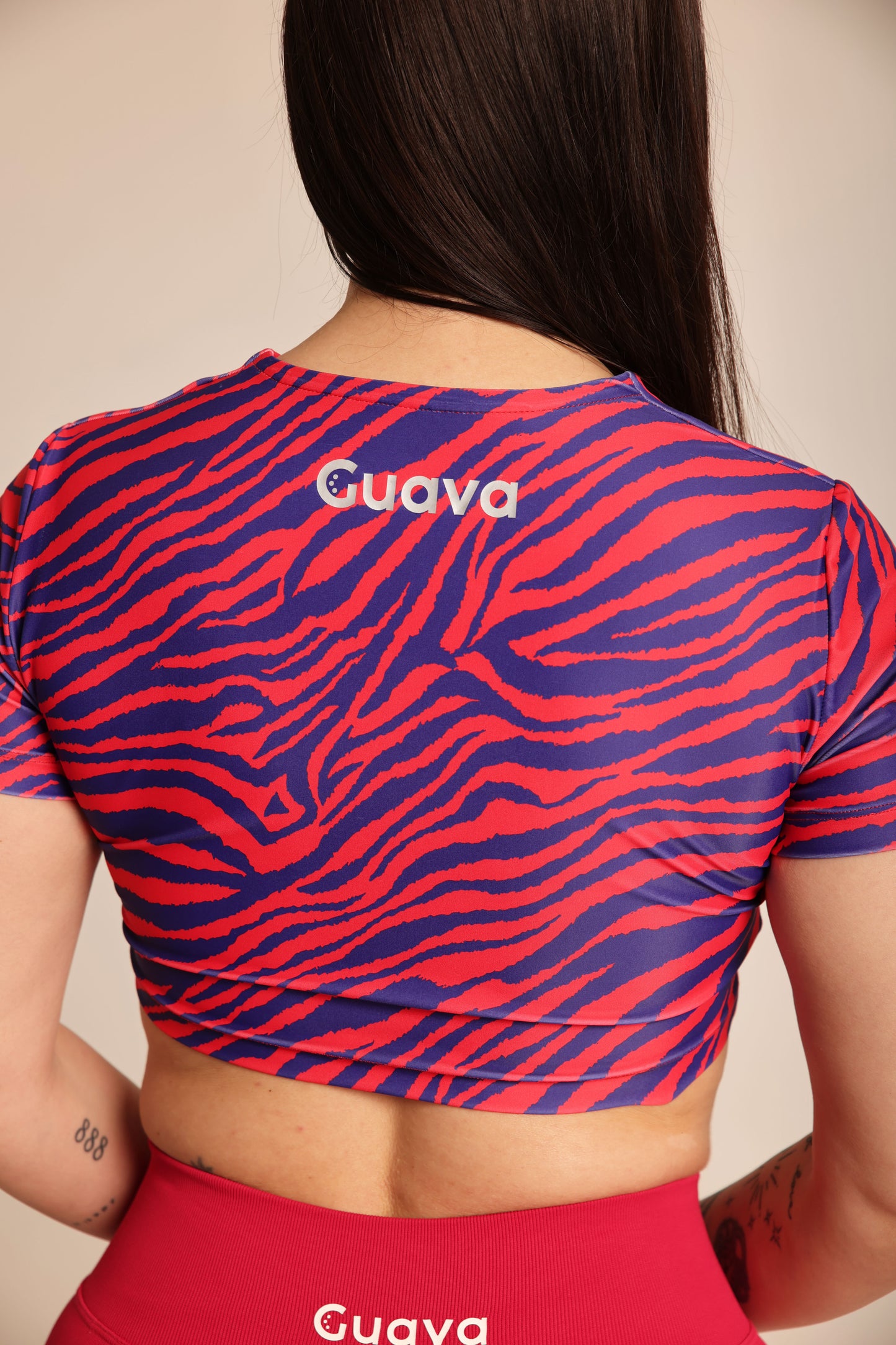 Zebra Crop Top