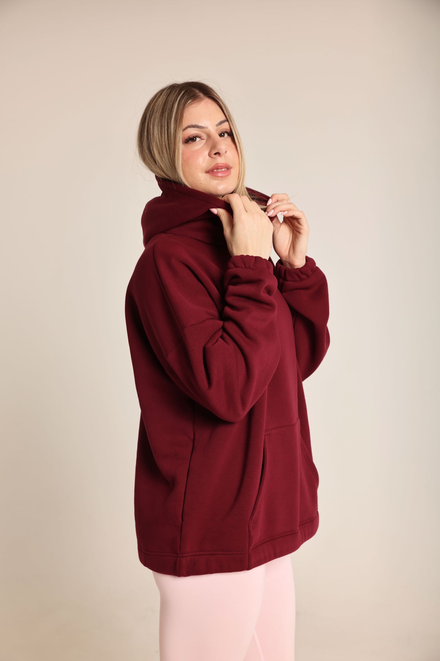 Hoodie Burgundy