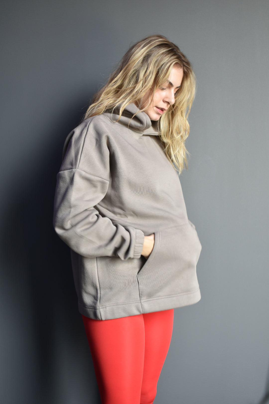 Hoodie Grey rock
