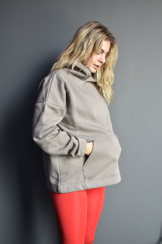 Hoodie Grey rock