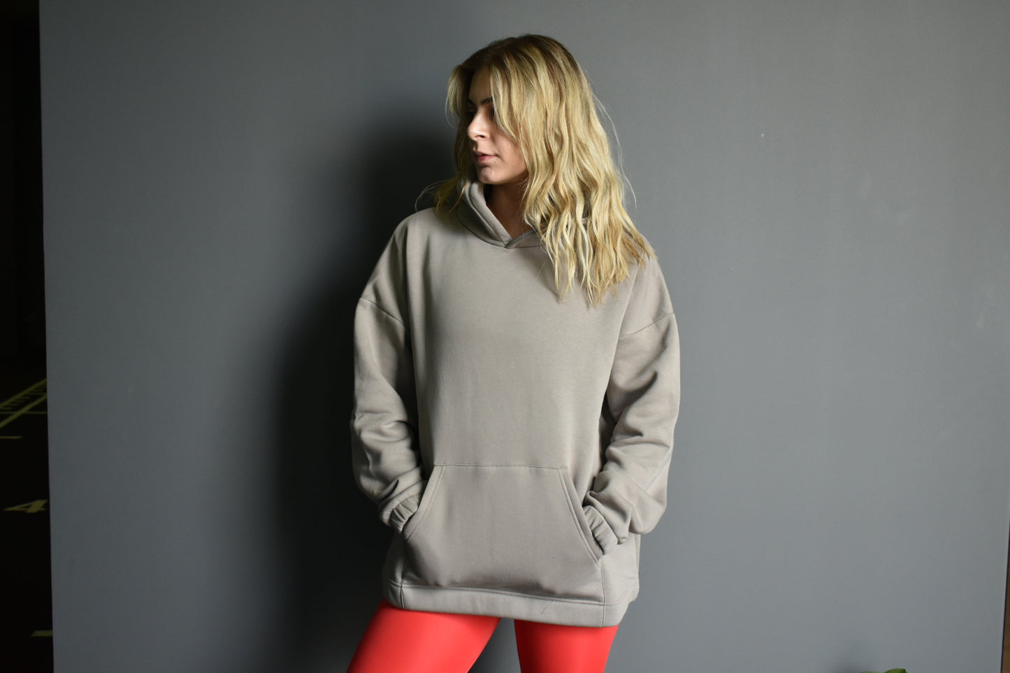 Hoodie Grey rock