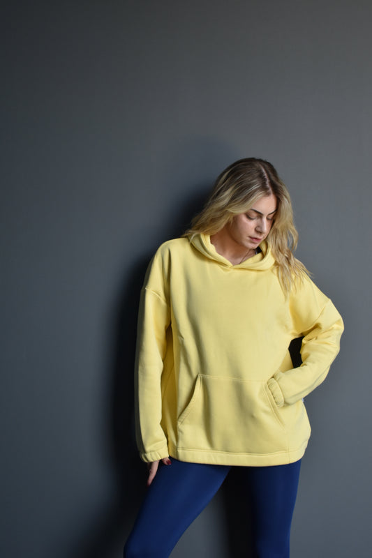 Hoodie yellow corn