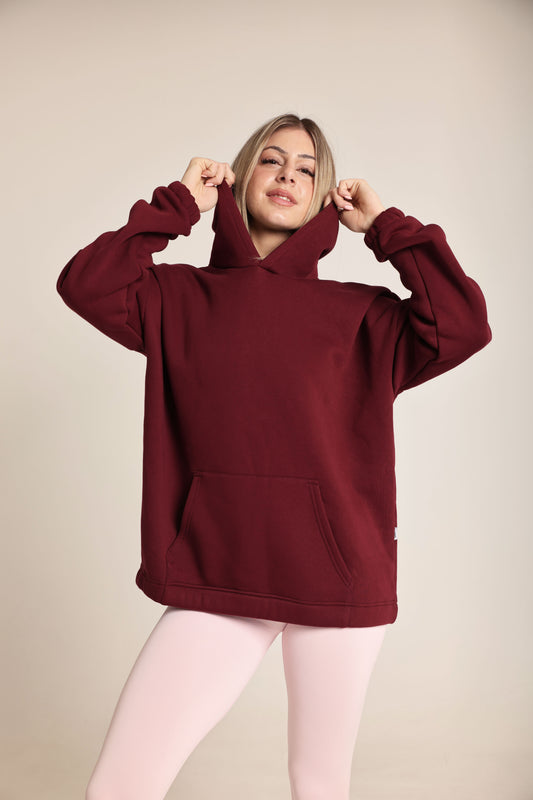 Hoodie Burgundy