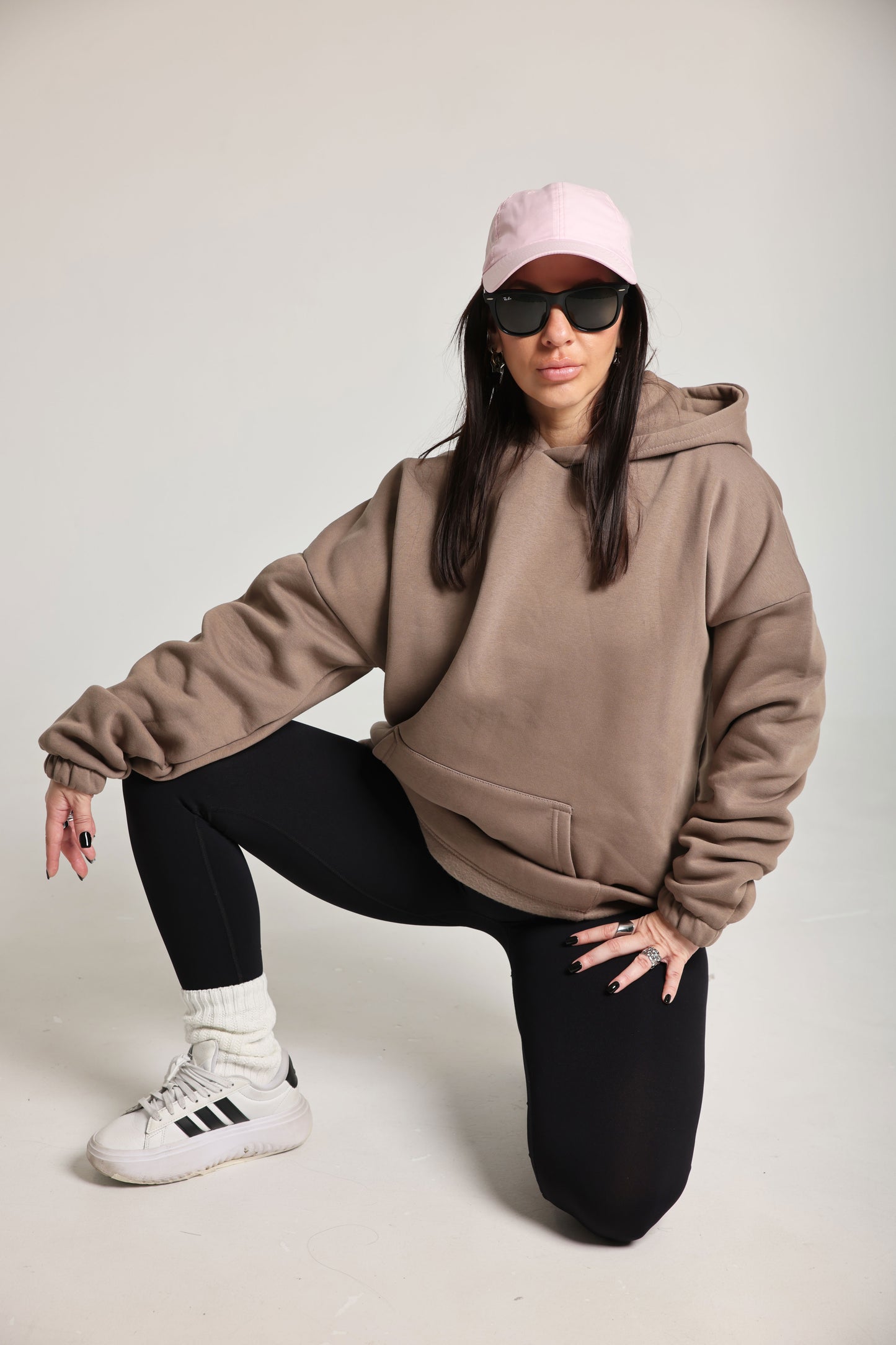 Hoodie Grey rock