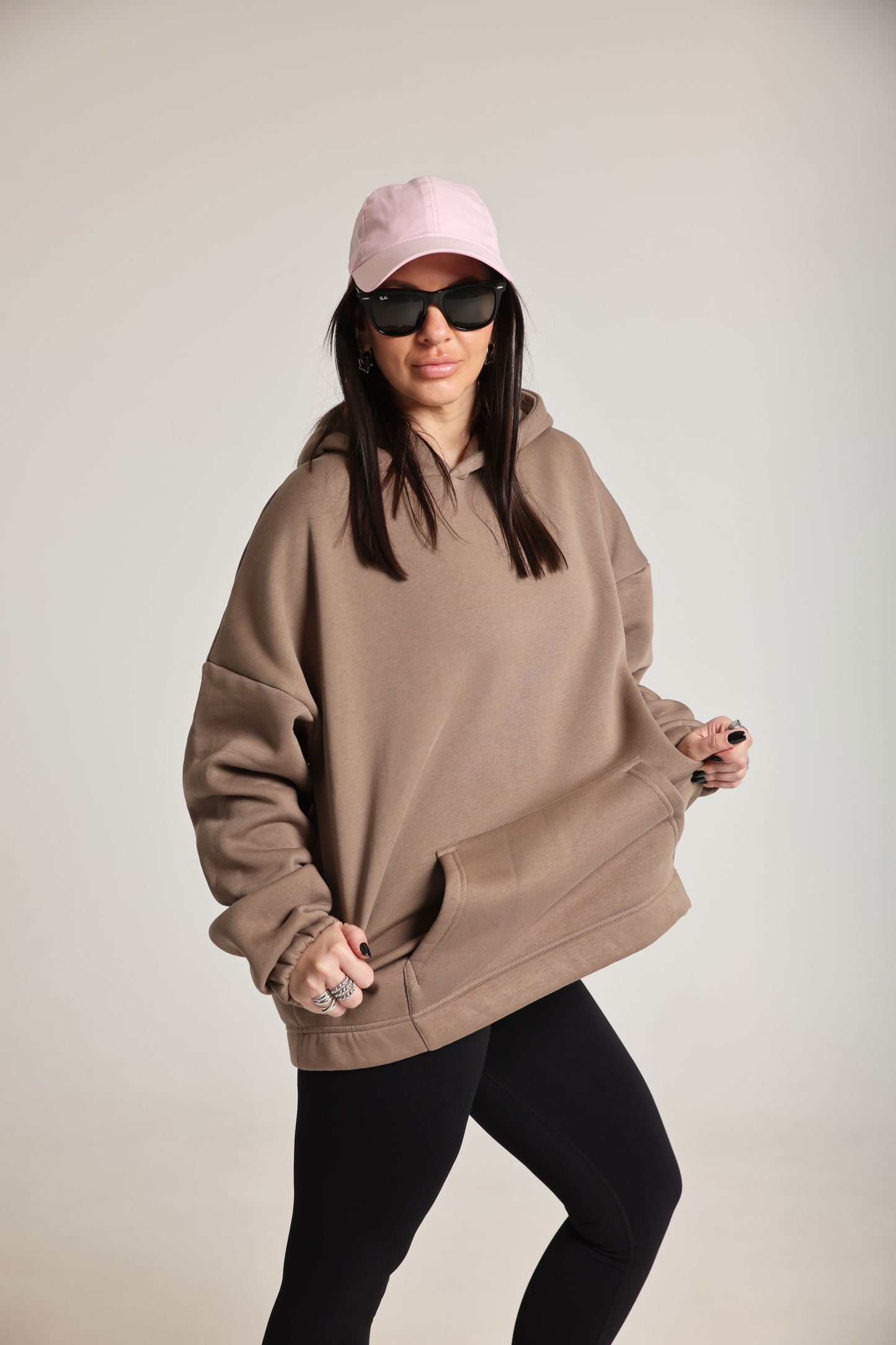 Hoodie Grey rock